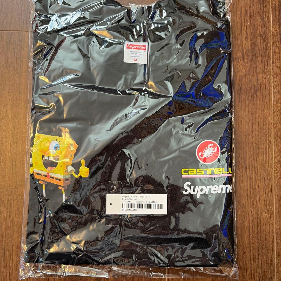 新品Supreme SpongeBob Castelli Racing L/S