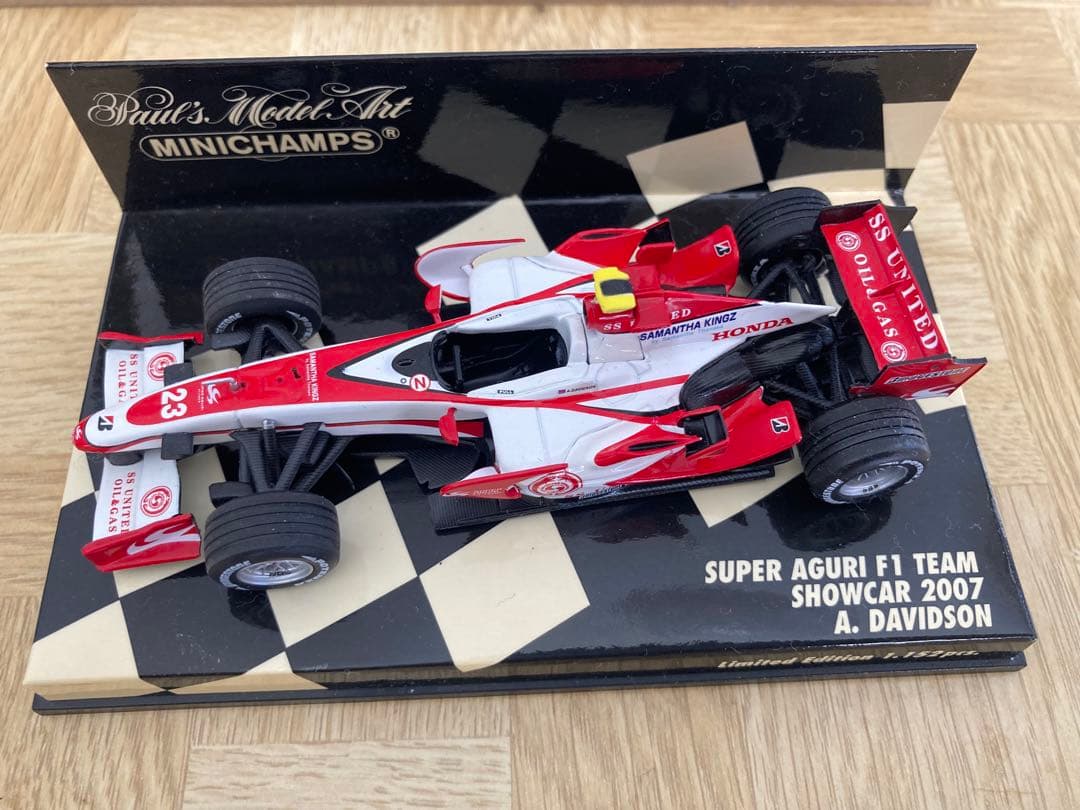 mikuni392 ミニチャンプスマクラーレンホンダMP4/7 オマケ付き