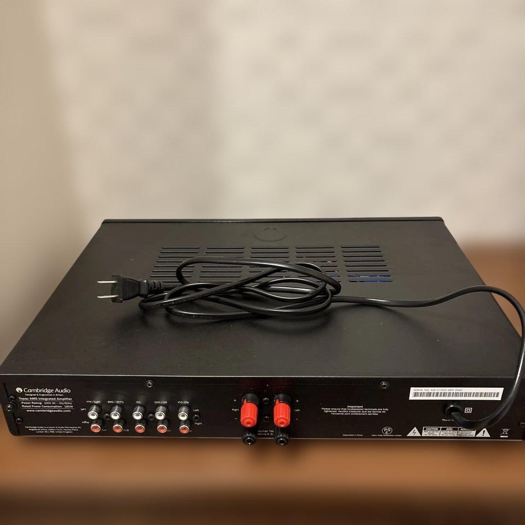 Cambridge Audio アンプ 展示品 未使用 箱付き