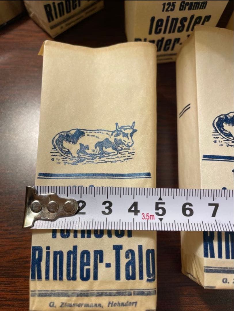 海外　マルシェ袋　ヴィンテージドイツの袋2種7枚✖️5