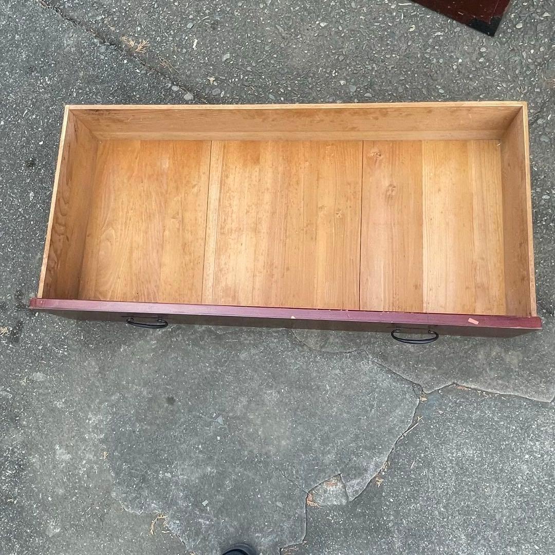 時代箪笥　五段　収納家具　アンティーク