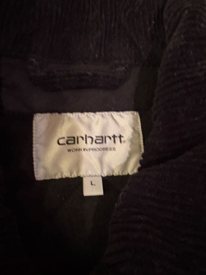 Carhartt コーデュロイジャケット L 黒 値下げ受け付けてます