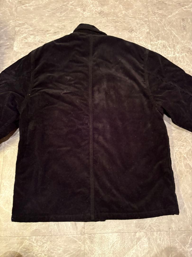 Carhartt コーデュロイジャケット L 黒 値下げ受け付けてます