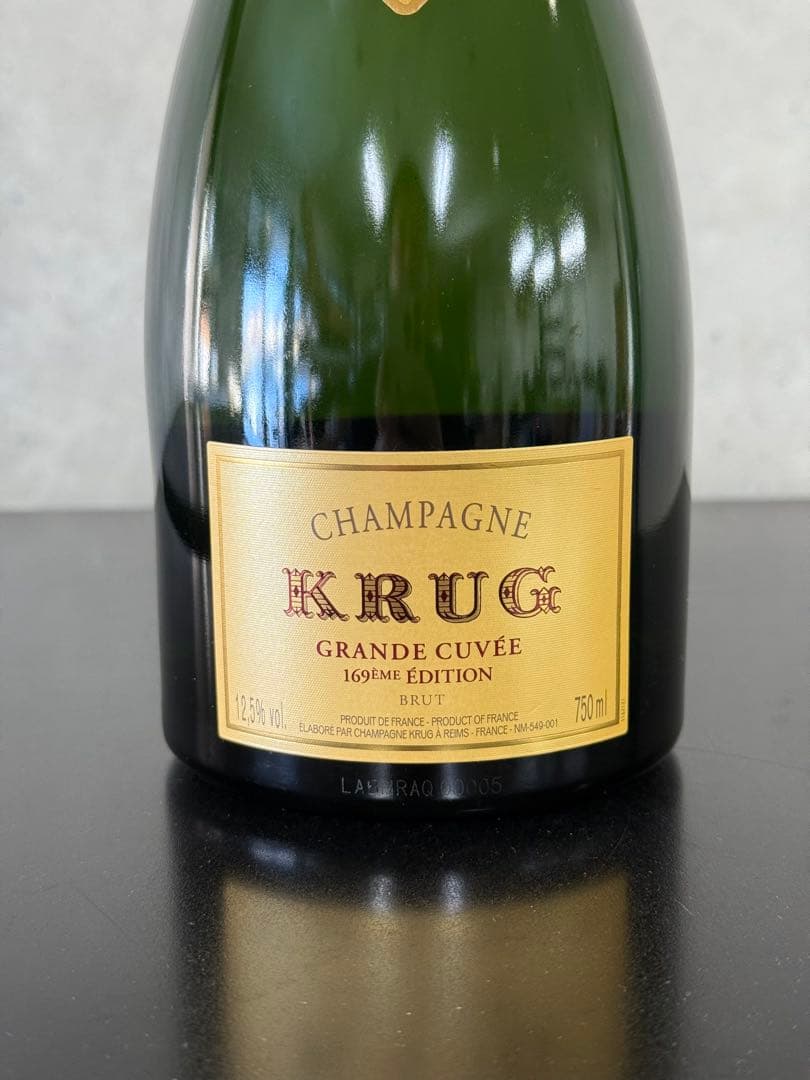 M*f様 KRUG GRANDE CUVÉE 750ml 169ème EDIT