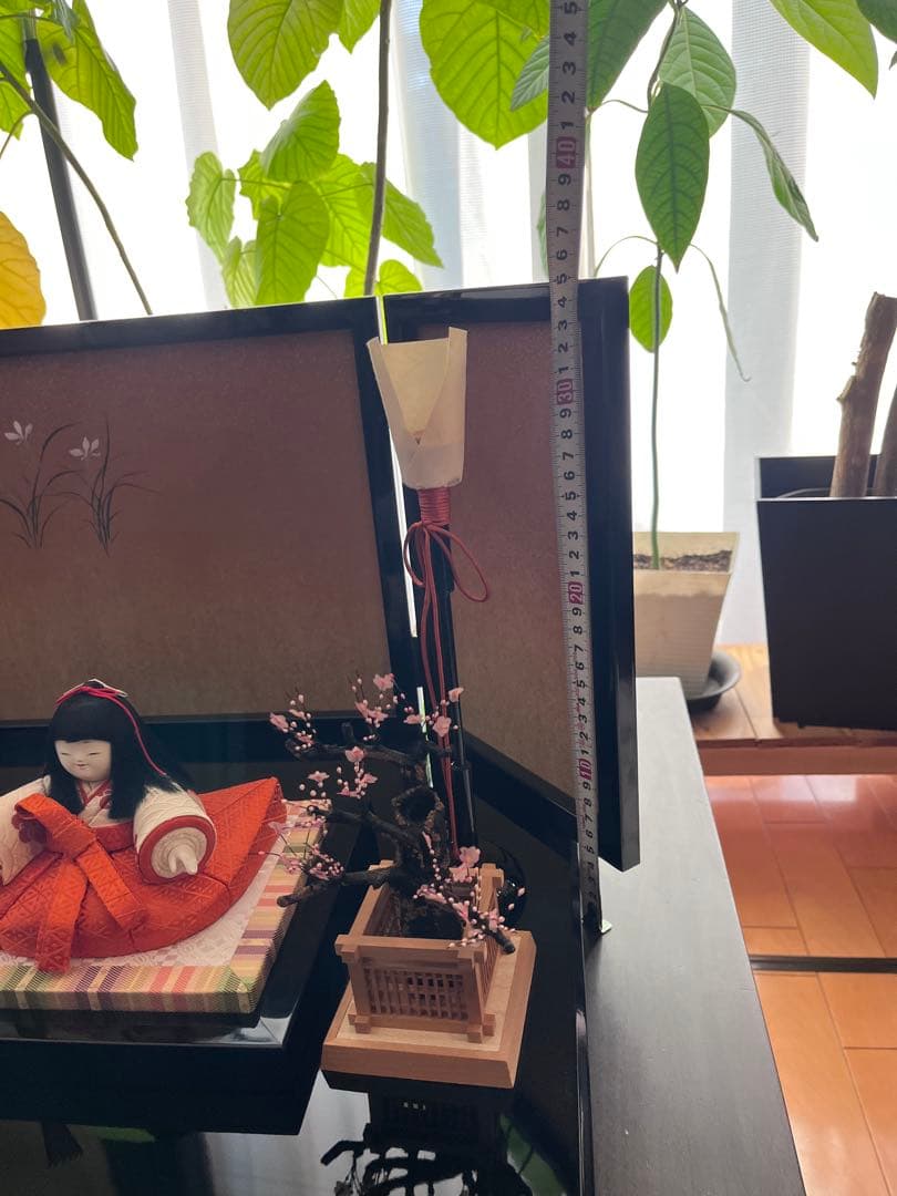 【送料込】雛人形　初代石川潤平　伝統工芸品　木目込み　ひな祭り