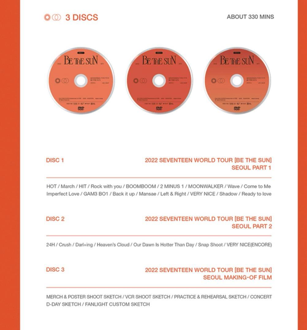 ミュージック SEVENTEEN WORLDTOUR BETHESUN