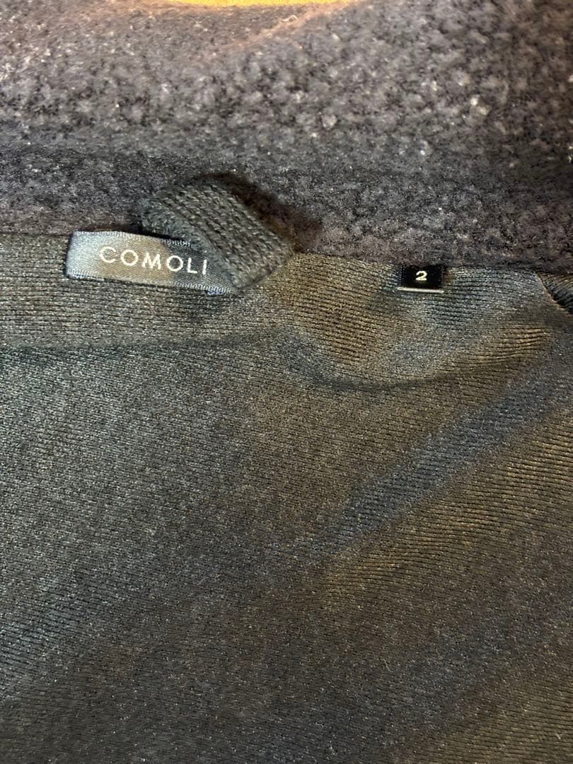 COMOLI ウールフリース トラックジャケット size2