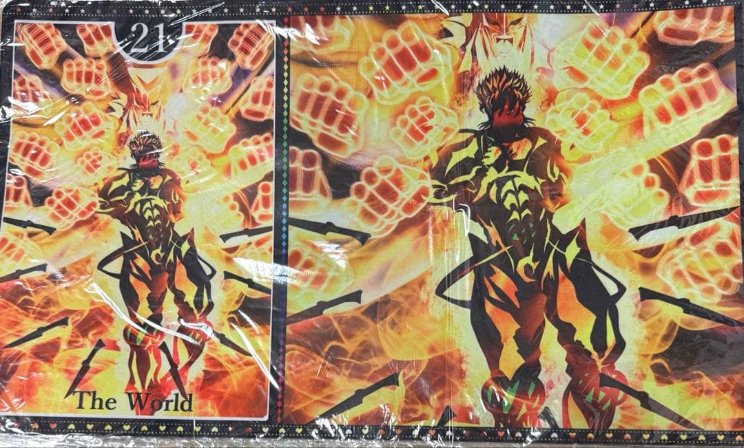 ジョジョ　DIO ラバー　デスク　プレイマット