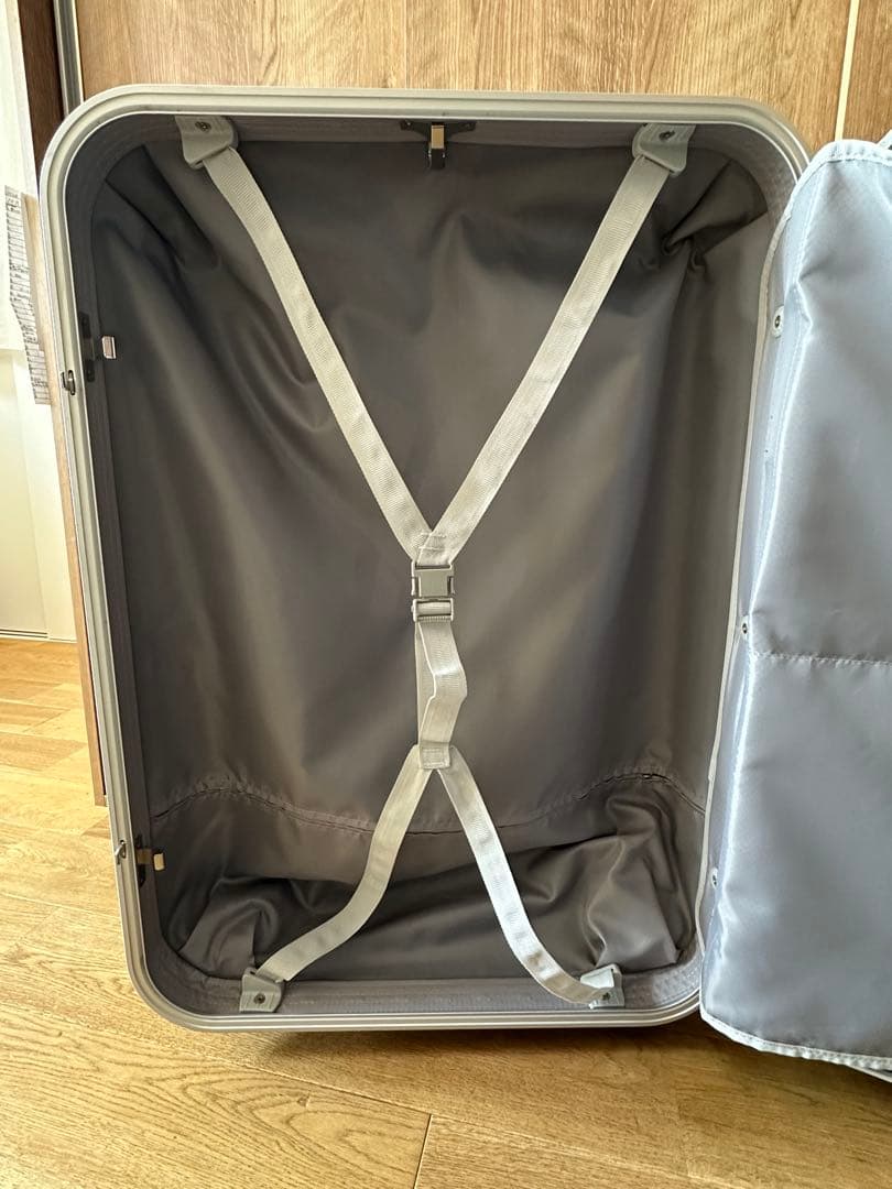 ACE WORLD Traveler スーツケース 91L シルバーカーボン