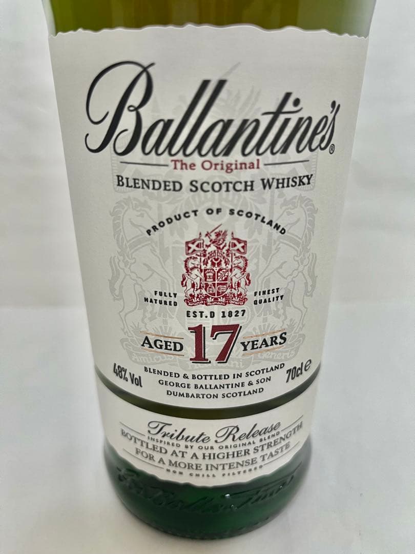【新品】バランタイン　17年　日本限定　トリビュートリリース