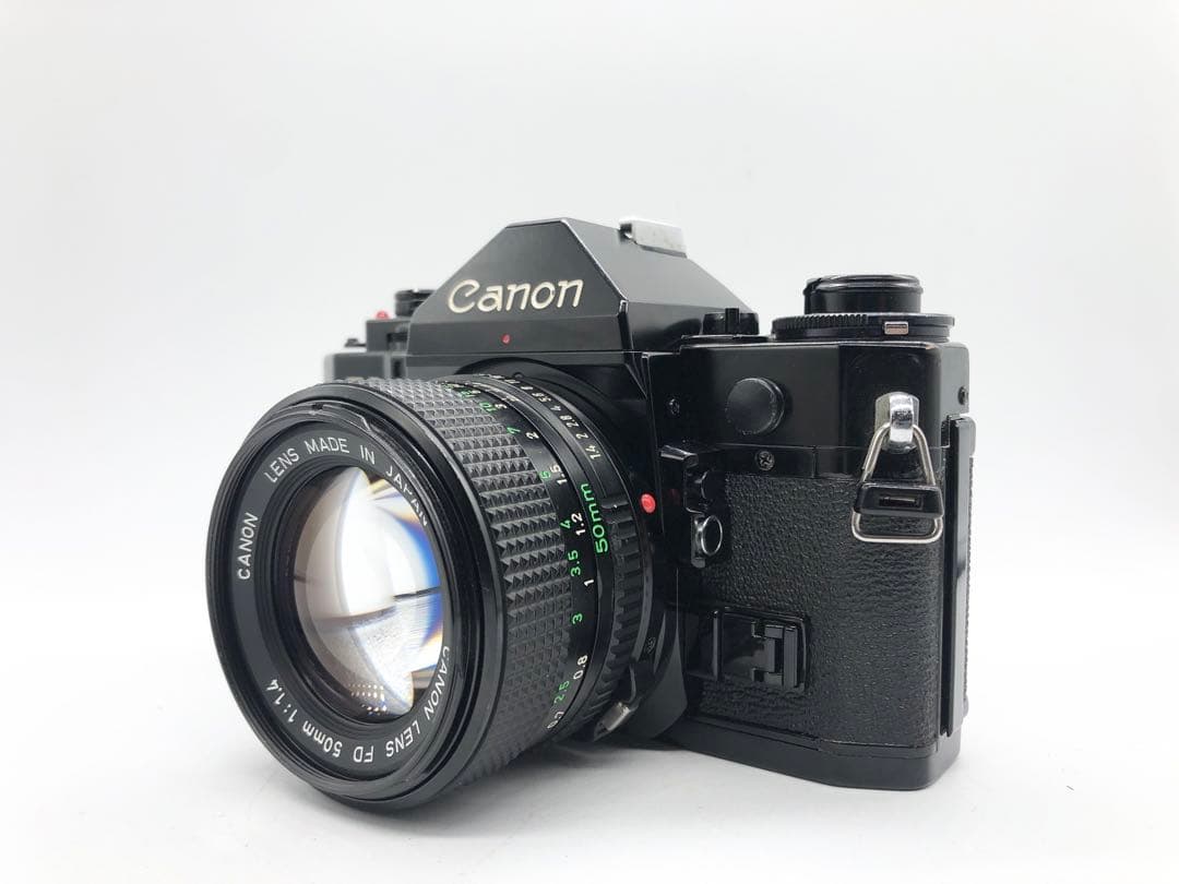 【完動品】Canon A-1 + NFD 50mm F1.4 動作確認済