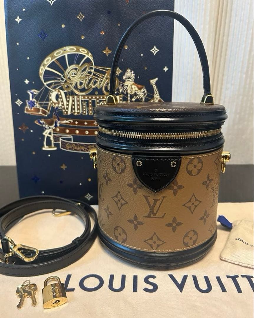 【美品】LOUIS VUITTONカンヌ モノグラムショルダーバッグ