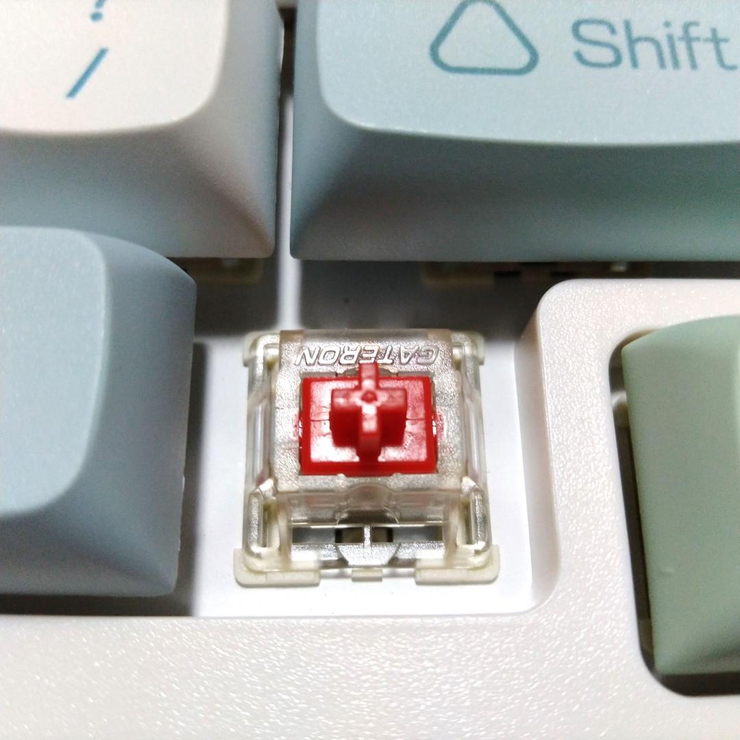 YUNZII YZ75 キーボード ミント 赤軸