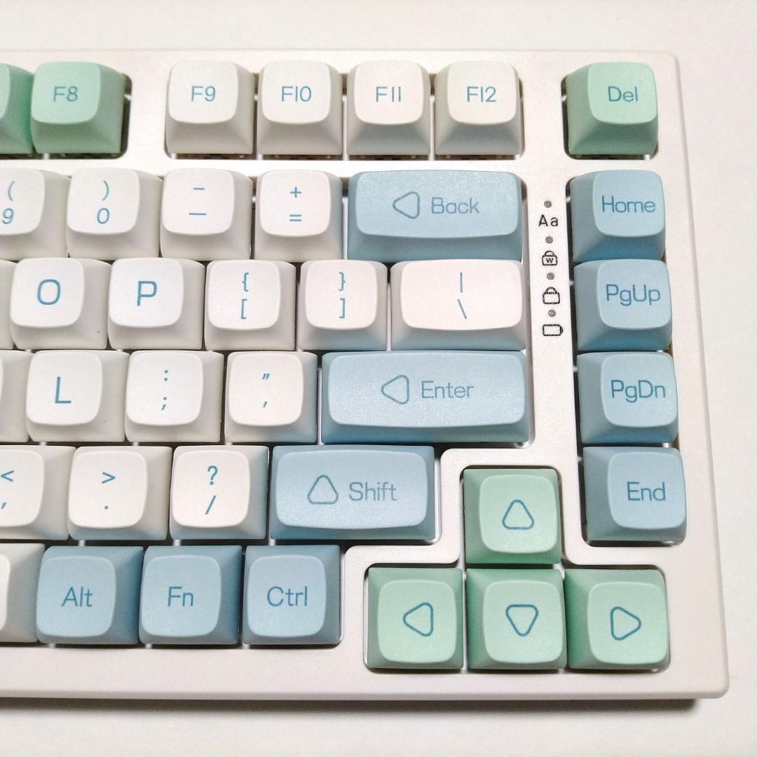 YUNZII YZ75 キーボード ミント 赤軸