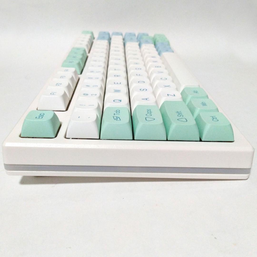 YUNZII YZ75 キーボード ミント 赤軸