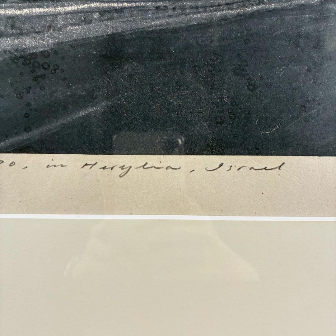 美品 野田哲也「Diary:July.22nd'80」木版+シルク サイン拇印入