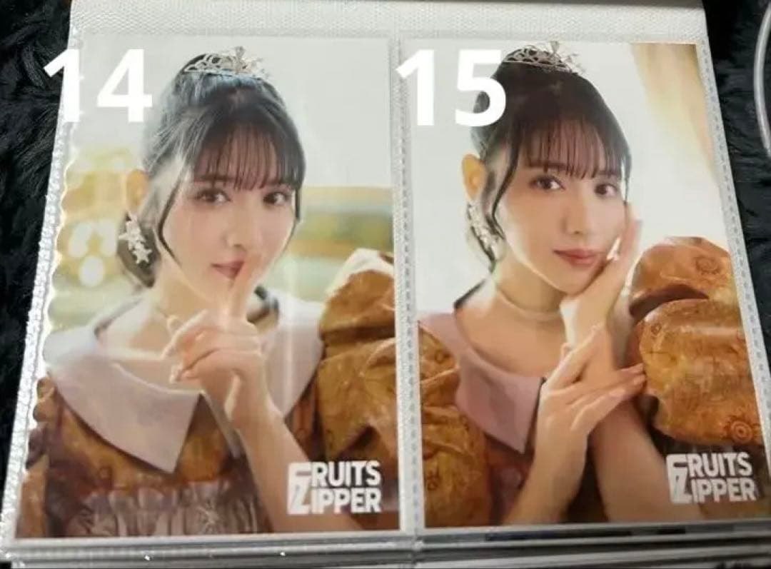 FRUITS ZIPPER ふるっぱー 鎮西寿々歌 生写真 ①