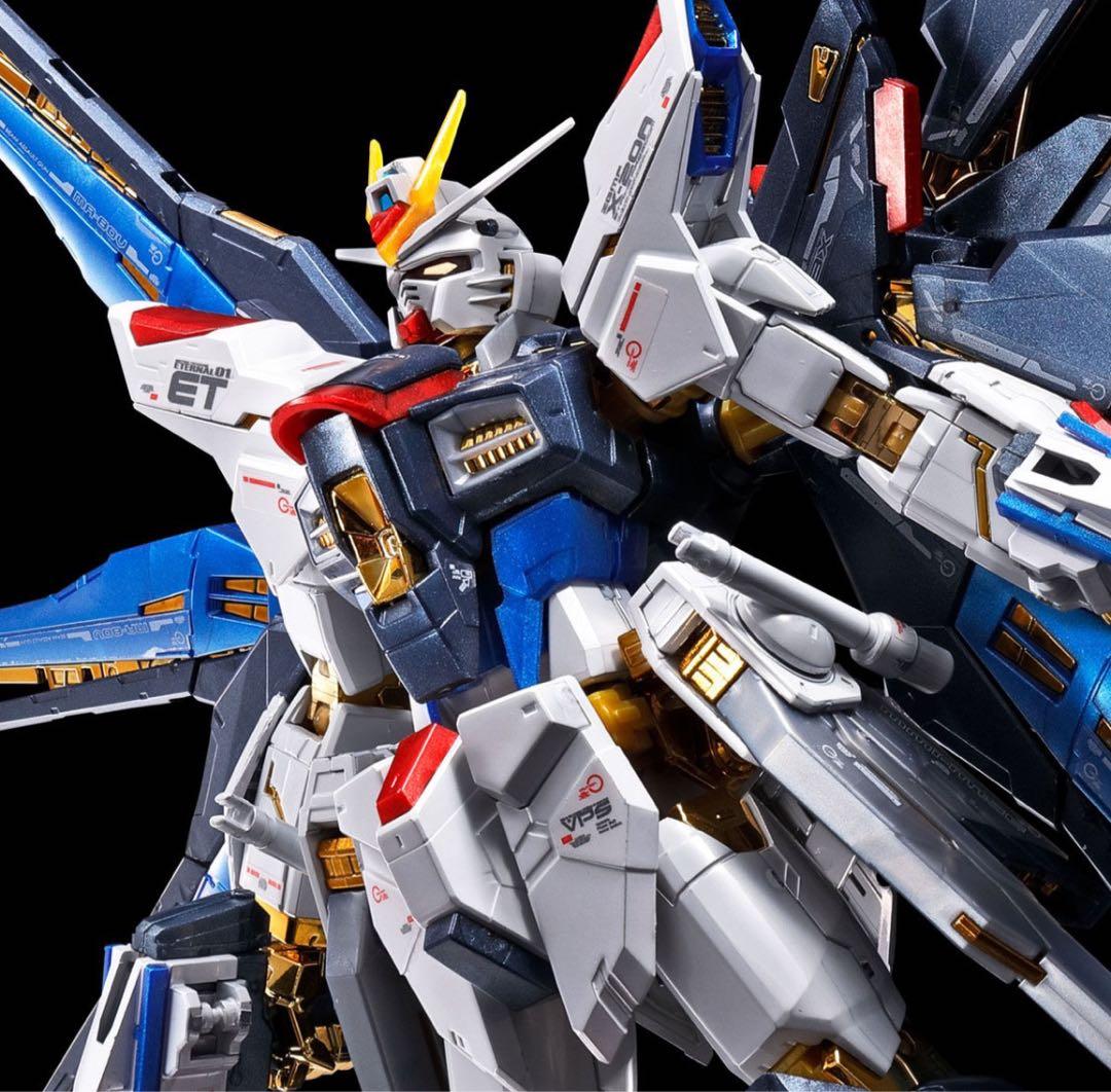 RG1/144ストライクフリーダムガンダム天空の翼セット【チタニウムフィニッシュ