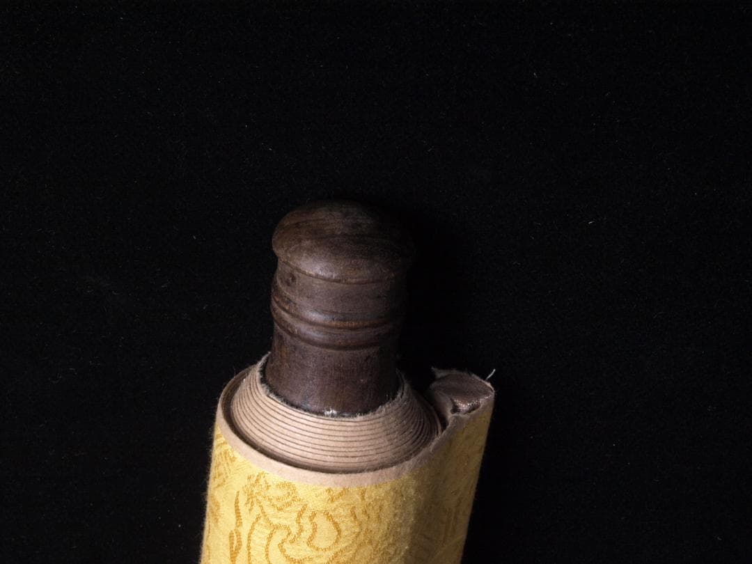 【骨董掛け軸】人物図 中国　清時代 肉筆保證 掛け軸 AK608A12-2