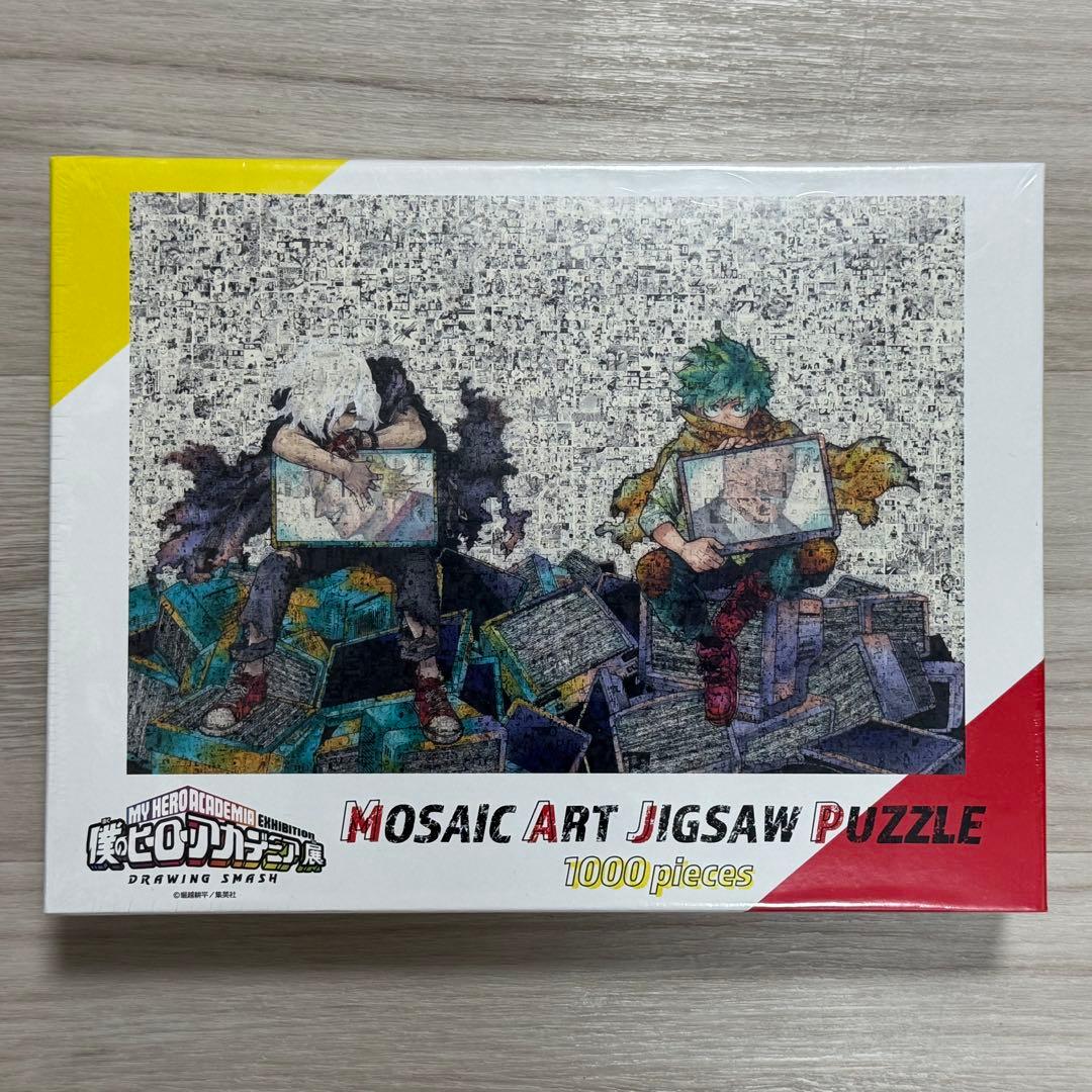 【新品・未使用】ヒロアカ展　モザイクアートパズル