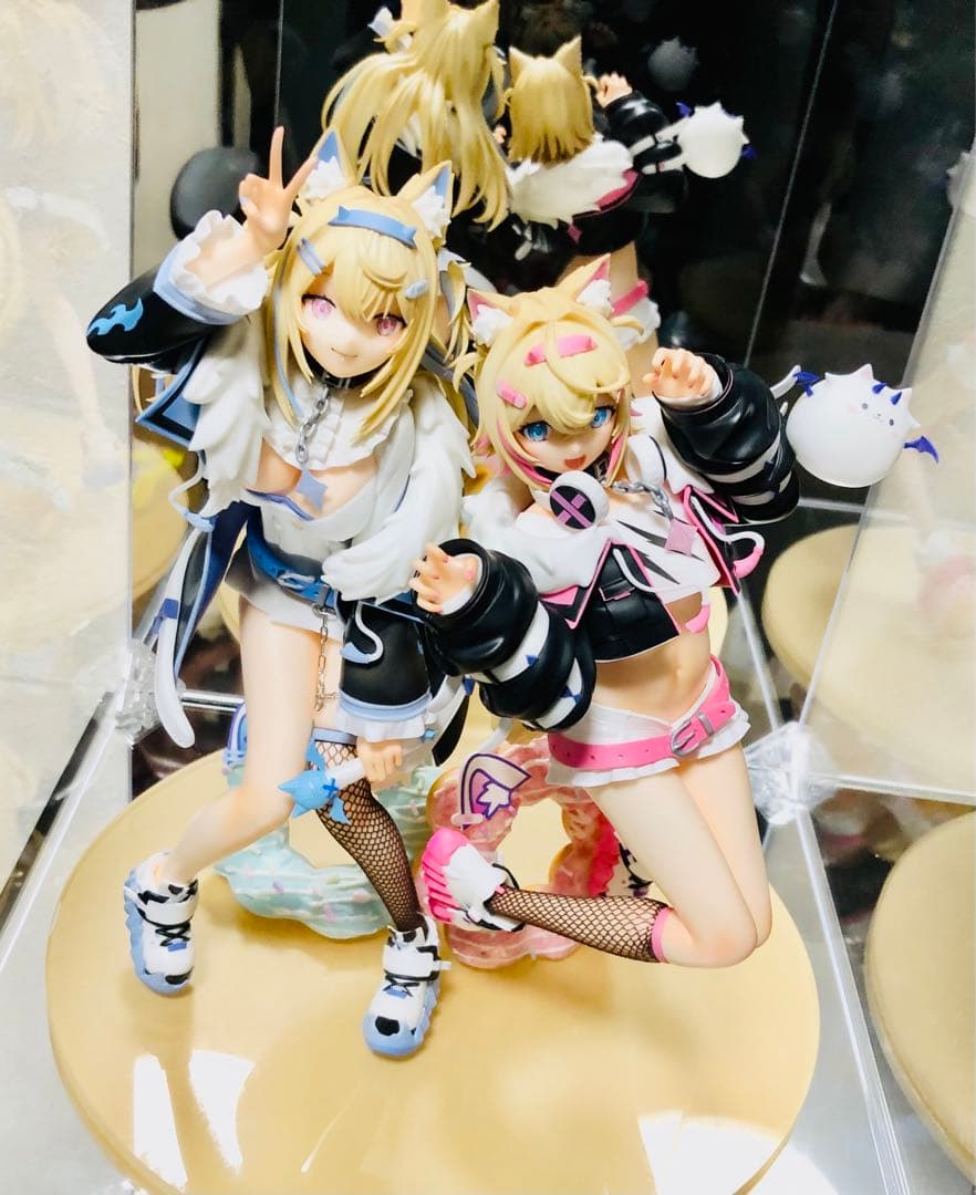 FUWAMOCO フワモコ　フワワ　モココ　ガレージキット　ホロライブ 完成品