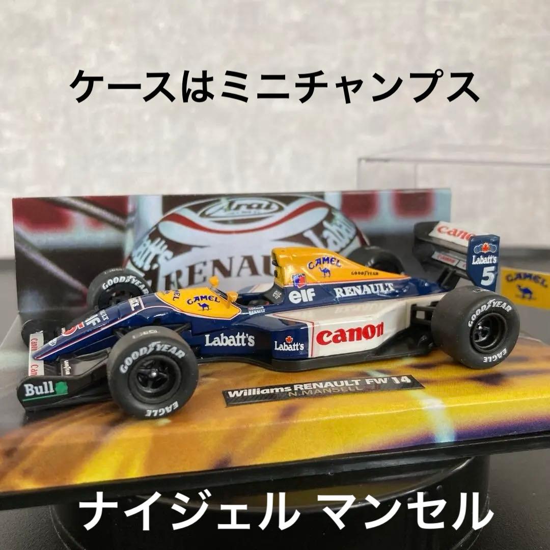 F1 ウィリアムズ FW14 ナイジェルマンセル ケースは ミニチャンプス