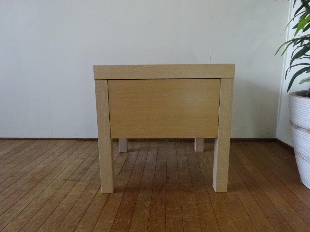 シモンズ　ナイトテーブル　引き出し付き　ナチュラル　NT0811