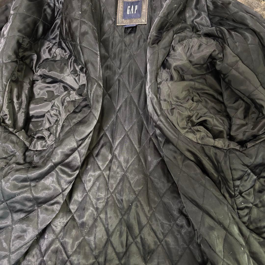 【ああああ】OLDGAP レザージャケット　ダークブラウン　ダメージ加工