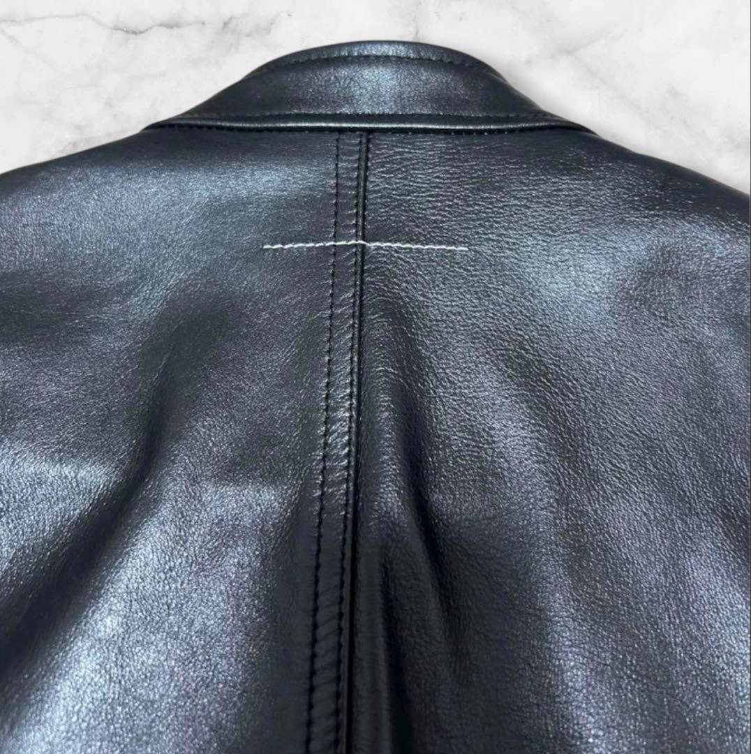 MM6 Maison Margiela レザージャケット 八の字 ライダース