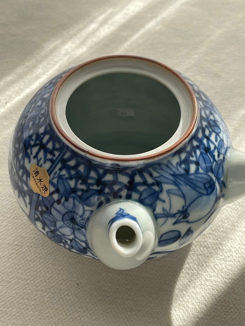 【新品・未使用】清水焼　急須、湯呑み、茶器 #茶器揃い、お茶、日本茶、緑茶
