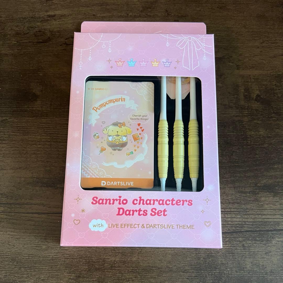 Sanrio characters ダーツセット　ポムポムプリン