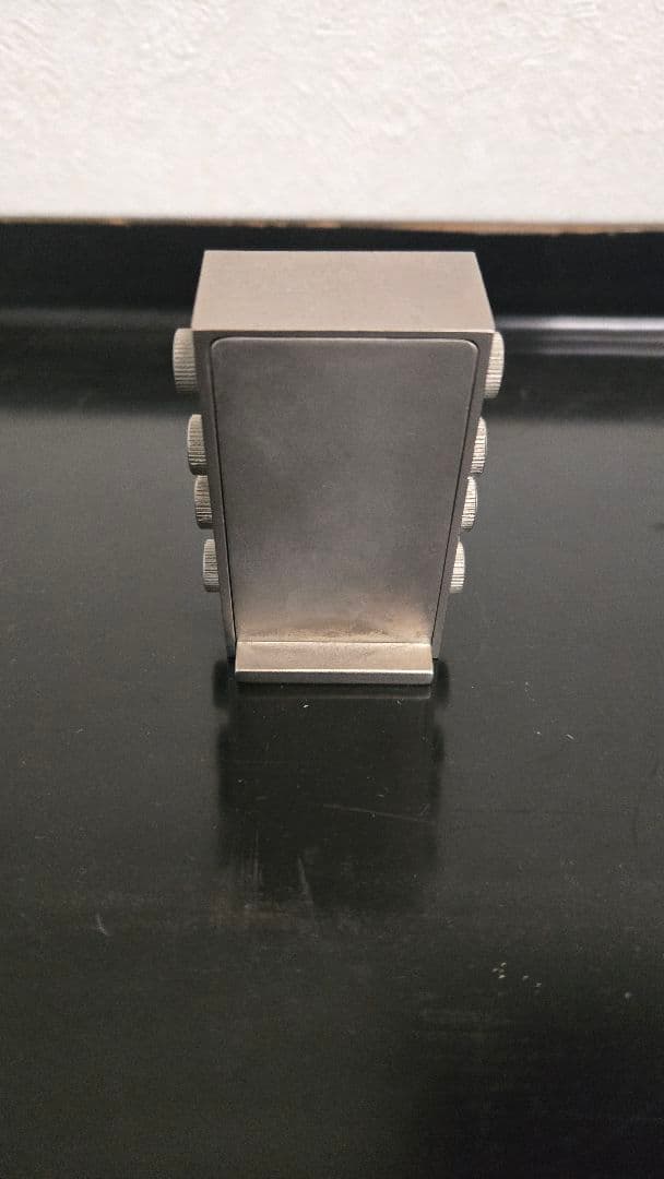 金属製永久デスクカレンダー ダイヤル式　ヴィンテージ　希少　卓上カレンダー