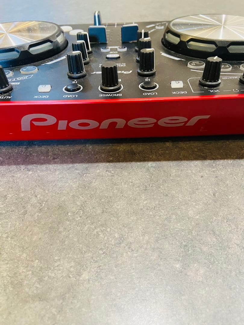 Pioneer DDJ-WEGO DJコントローラー パイオニア　レッド