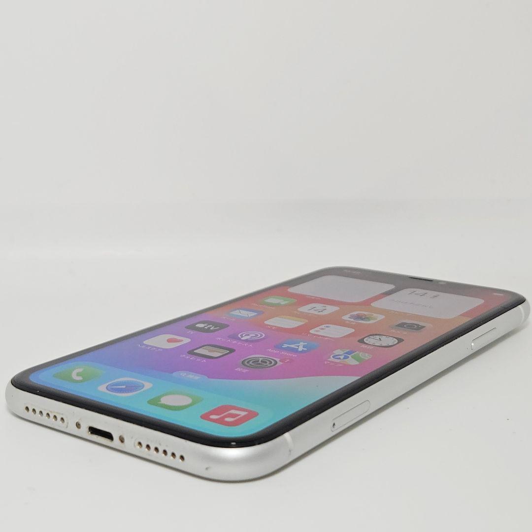 美品 動作品 iPhone XR ホワイト 128GB 本体