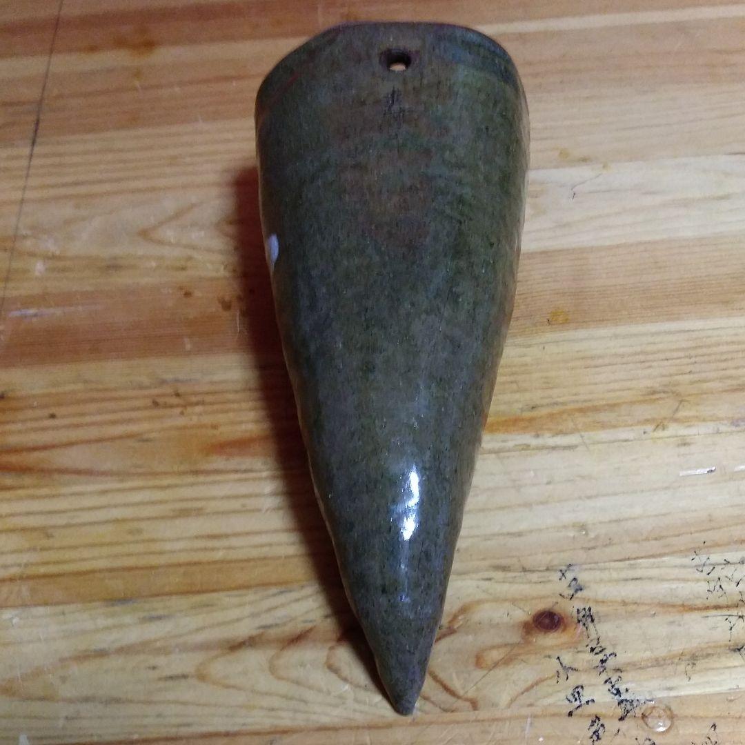 唐津焼き、角型掛花生け