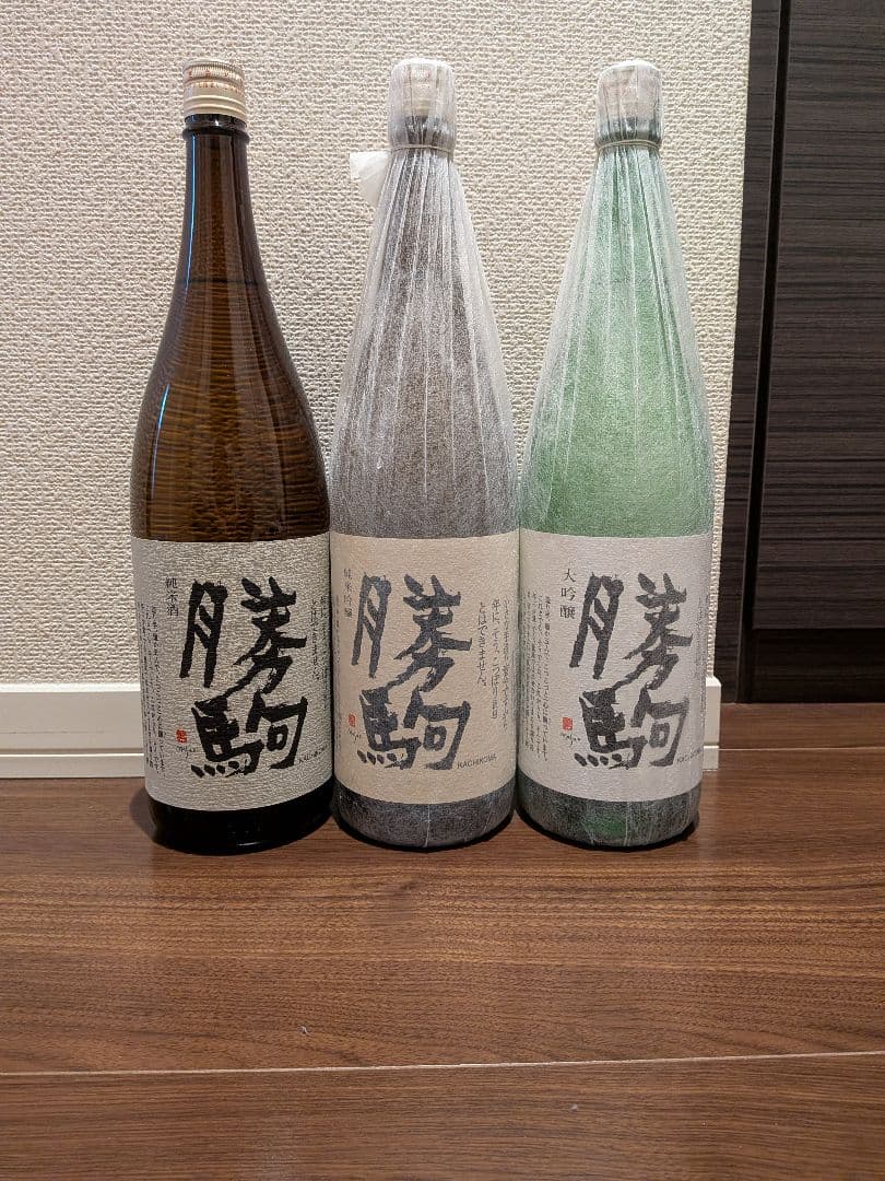 勝駒　大吟醸、純米吟醸、純米酒 1.8L ３本セット！