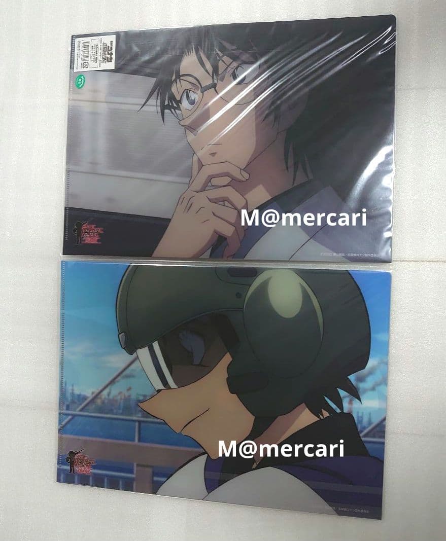 名探偵コナン 赤井秀一 緋色の弾丸 場面写 クリアファイル 8枚セット