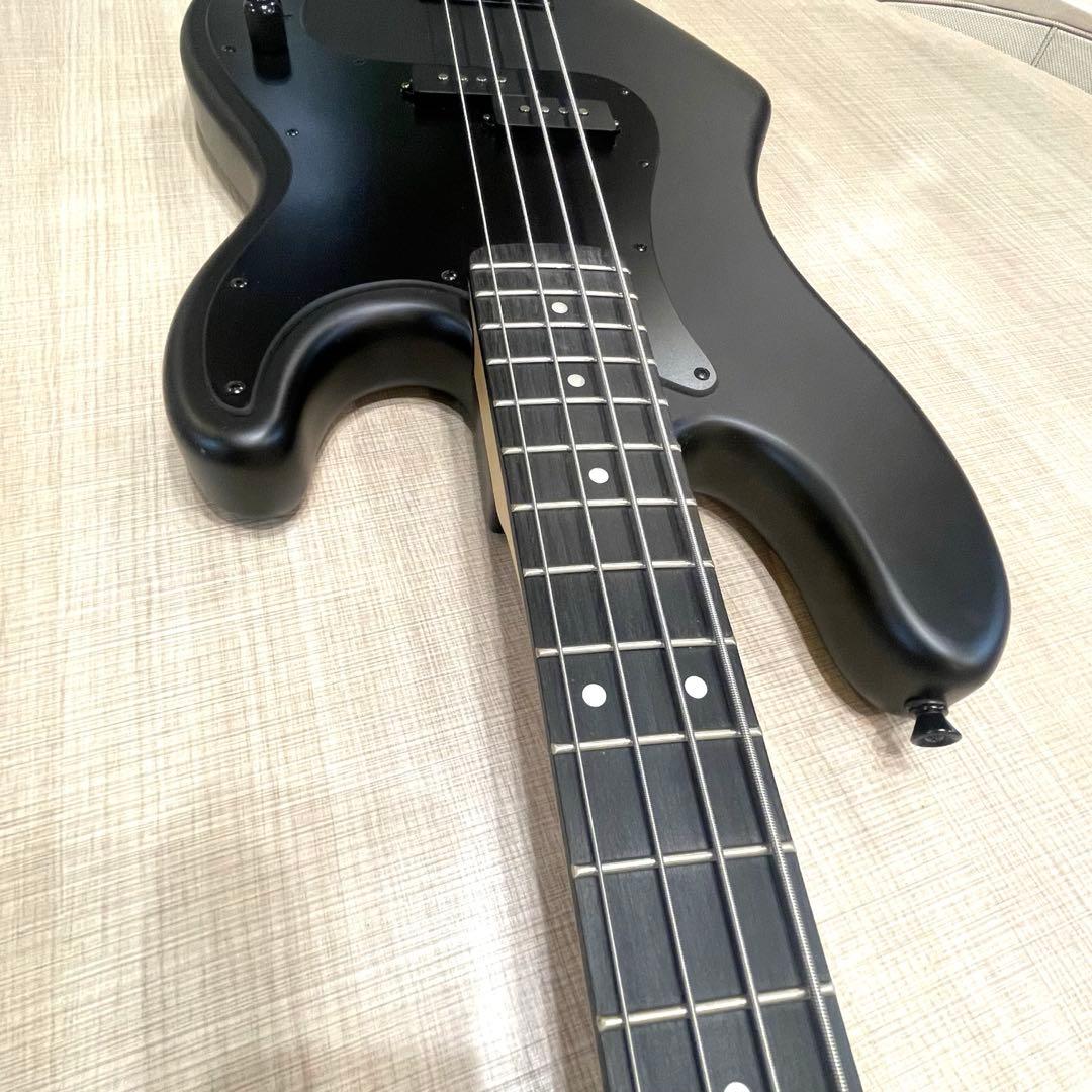 【美品】SELDER エレキベース プレシジョンベース マットブラック PB