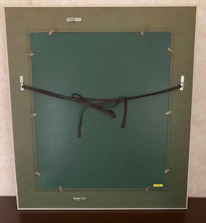 ✨初売り㊗️大型絵画❣️作者不詳『少女』油彩画Ｆ１０号