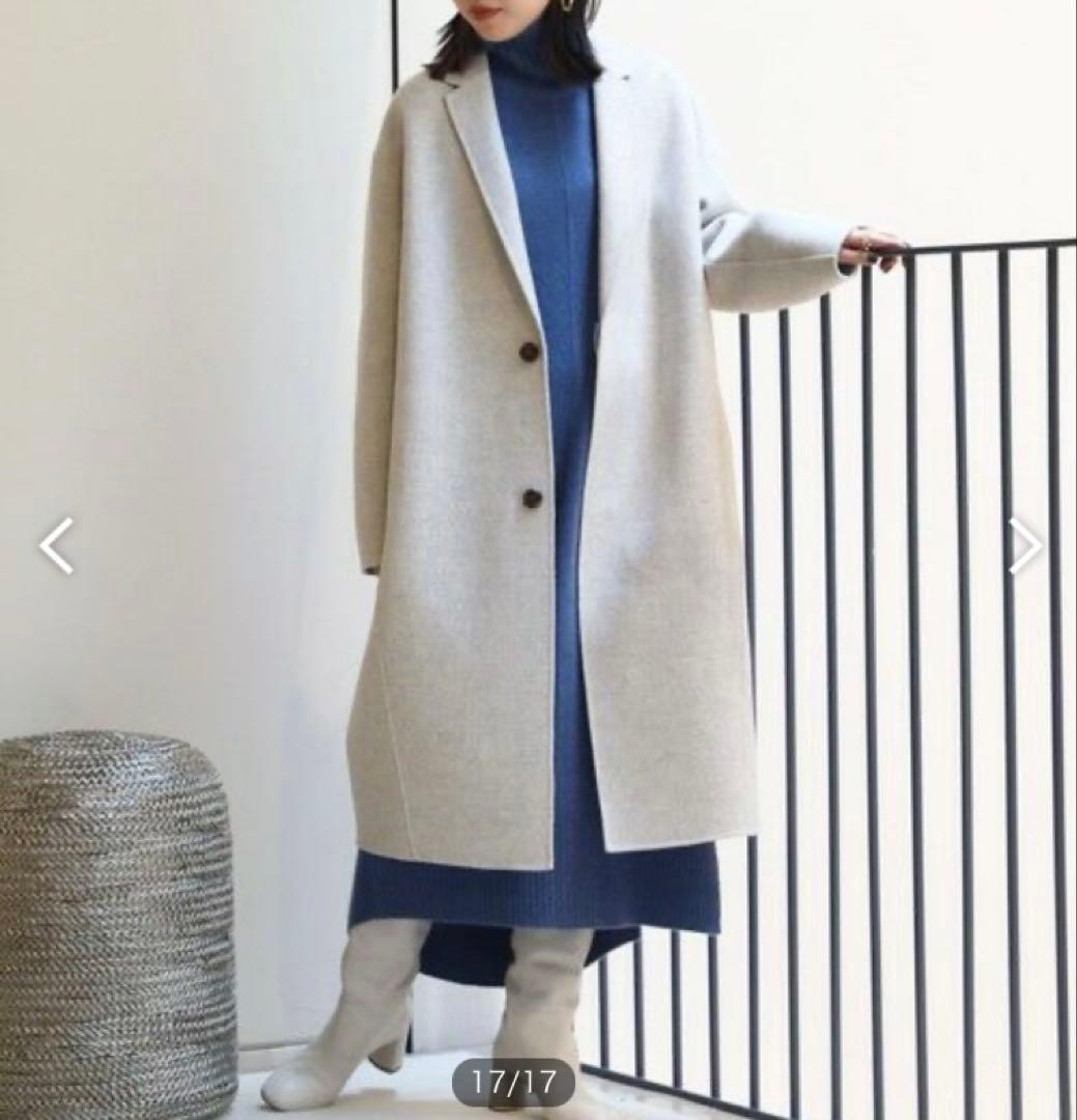 TOMORROWLAND GALERIE VIE ライトメルトンチェスターコート