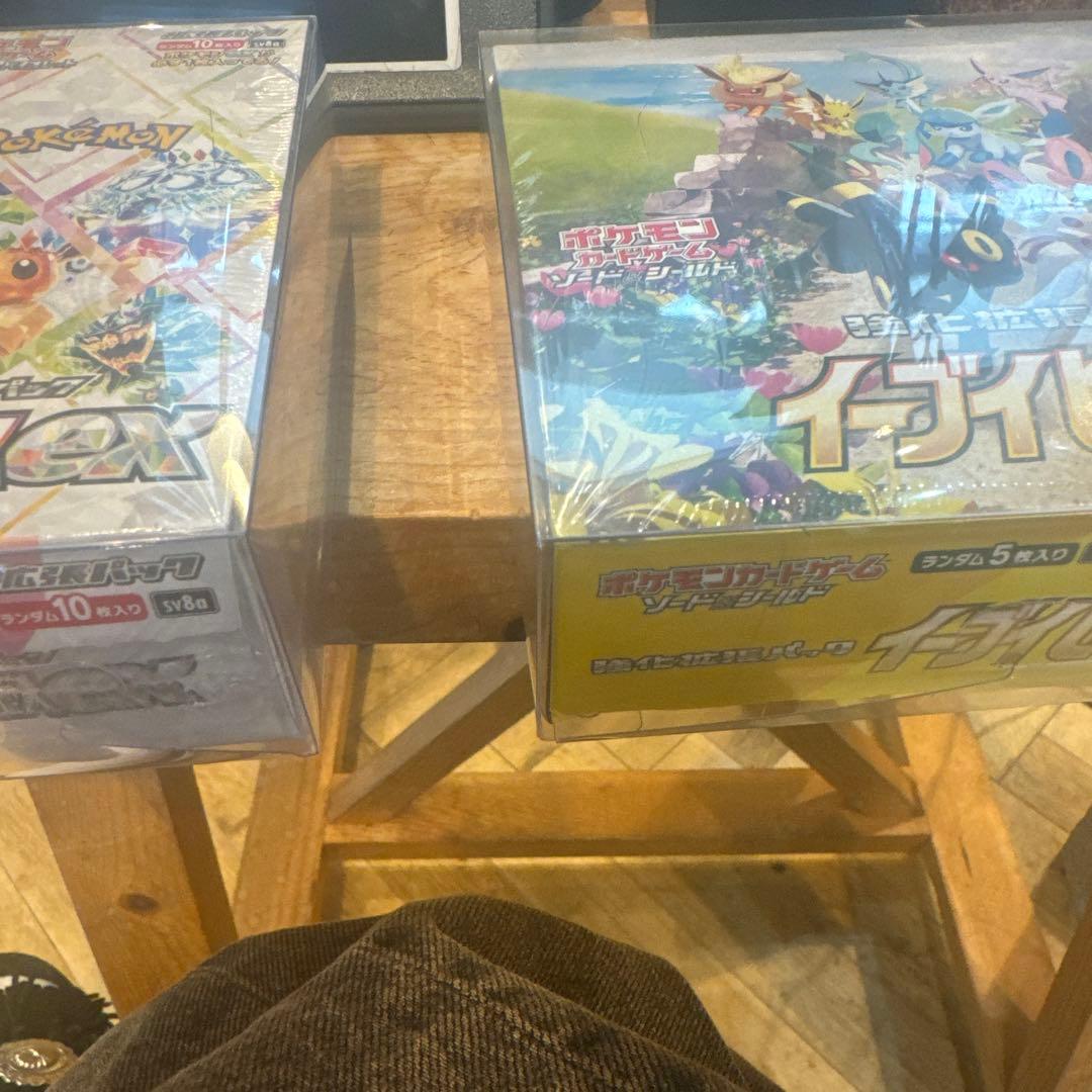 ポケモンカード イーブイヒーローズ　テラスタルフェス未開封BOXシュリンク付き