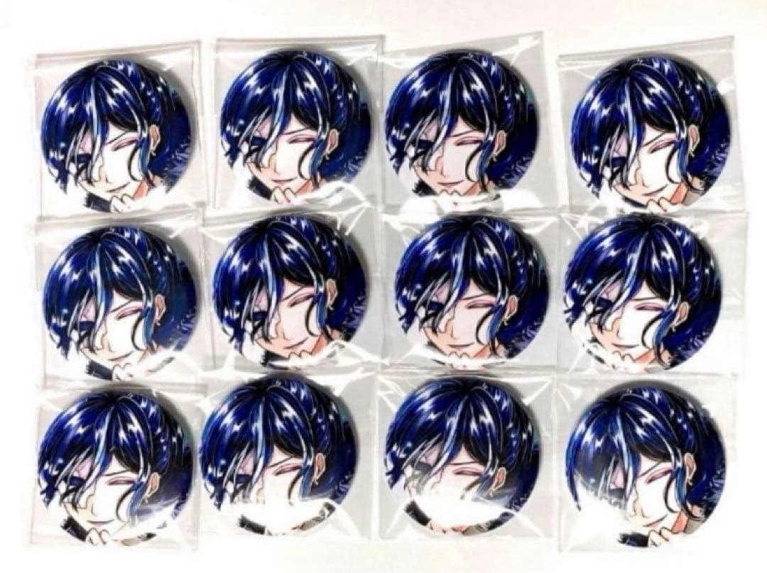 悪魔執事と黒い猫 あくねこ ボスキ バトカン 缶バッジ