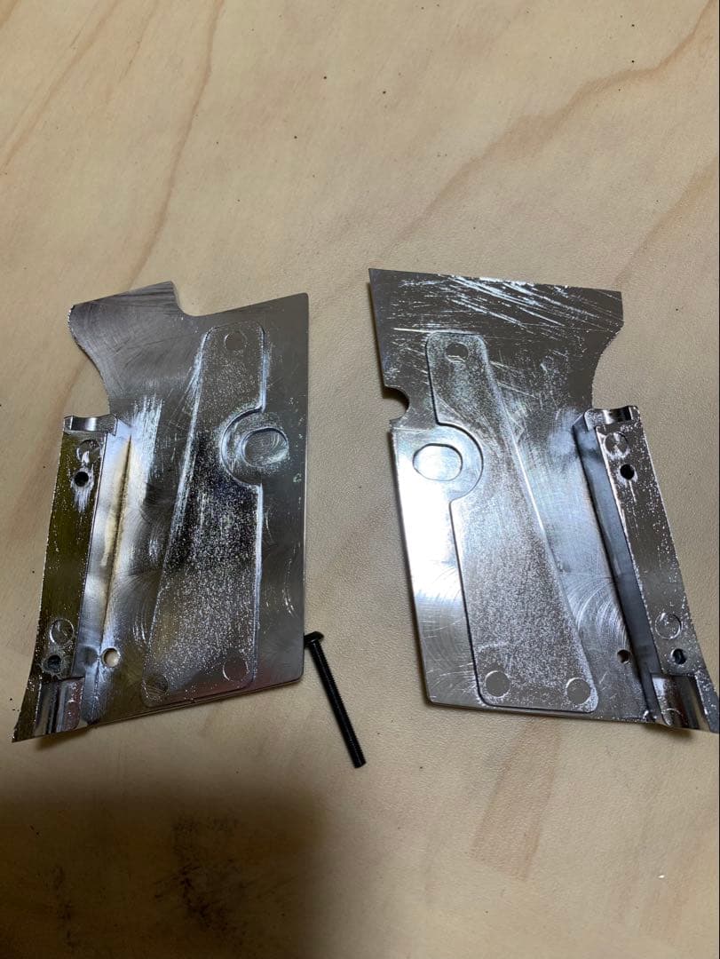 フリーダムアートメタルグリップ東京マルイ デザートイーグル用　メッキシルバー