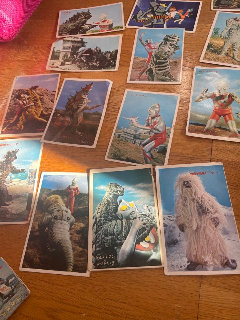 昭和レトロ　超貴重品　カルビー仮面ライダー 他　懐かし ヒーローカード他