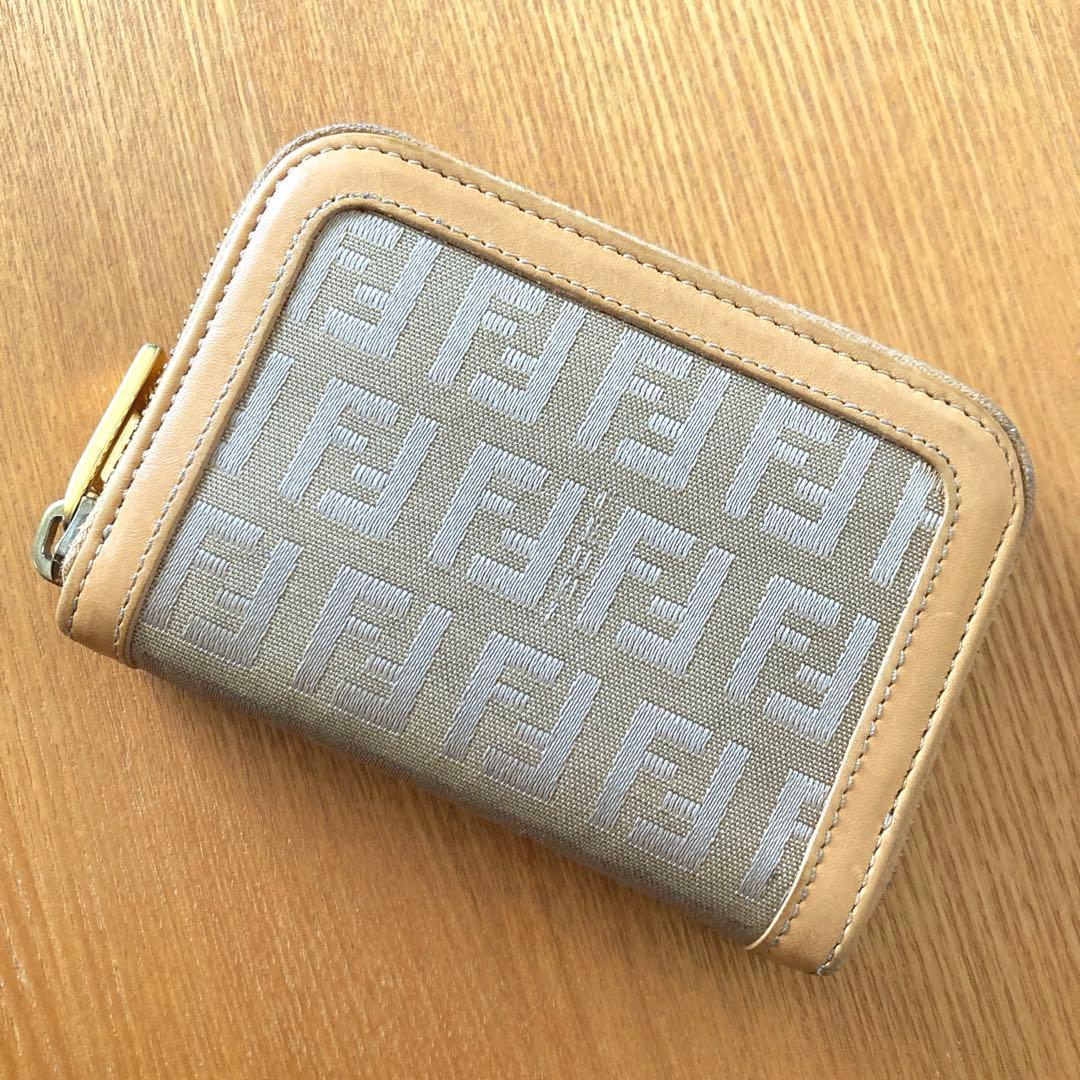 FENDI フェンディ ズッカ ミニ財布 ケース 小銭入れ