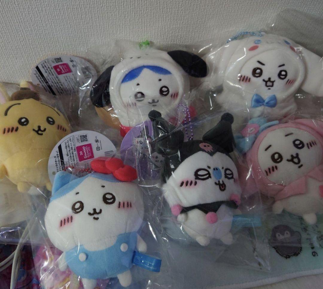 ちいかわ×サンリオキャラクターズ コラボ ぷちミニマスコット　6個セット