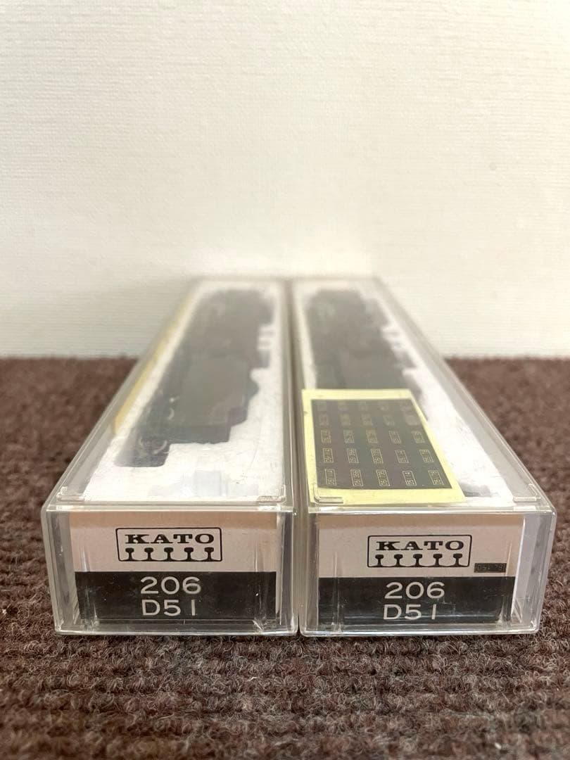 D51機関車2セット　KATO。