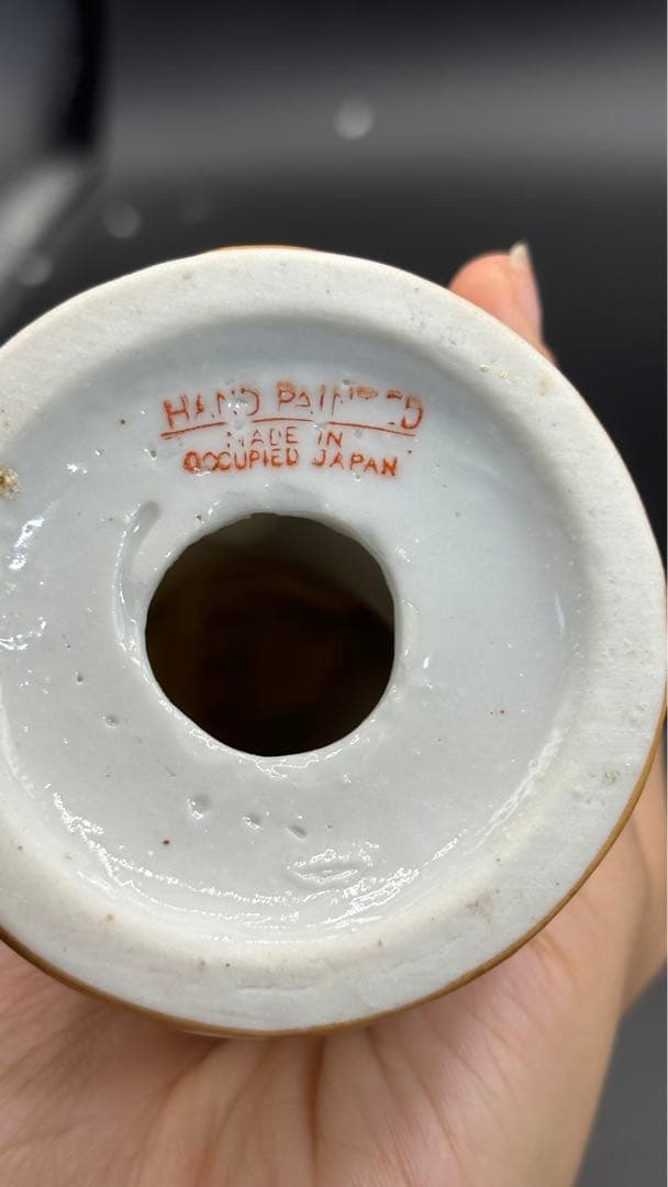 中国美術 古玩 色絵陶人形 陶器人形 高さ約20cm 置物 オブジェ 古董品