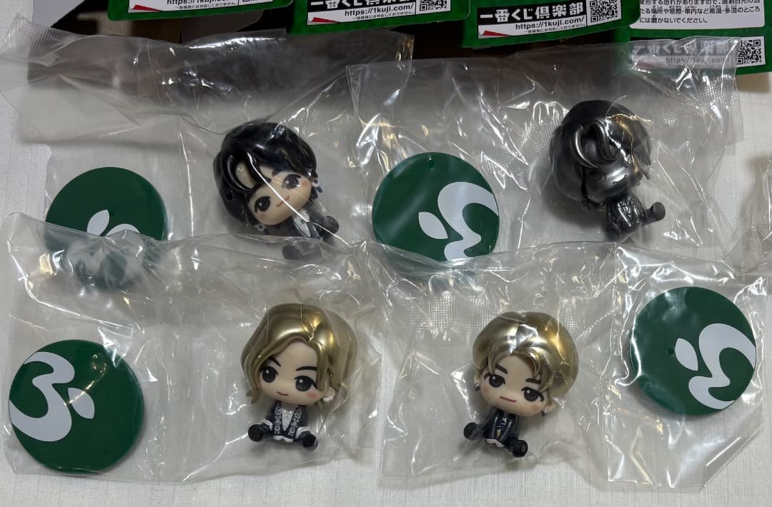 ミセスグリーンアップル　一番くじ　C賞フィギュアコンプ　カプセルキーホルダー付き