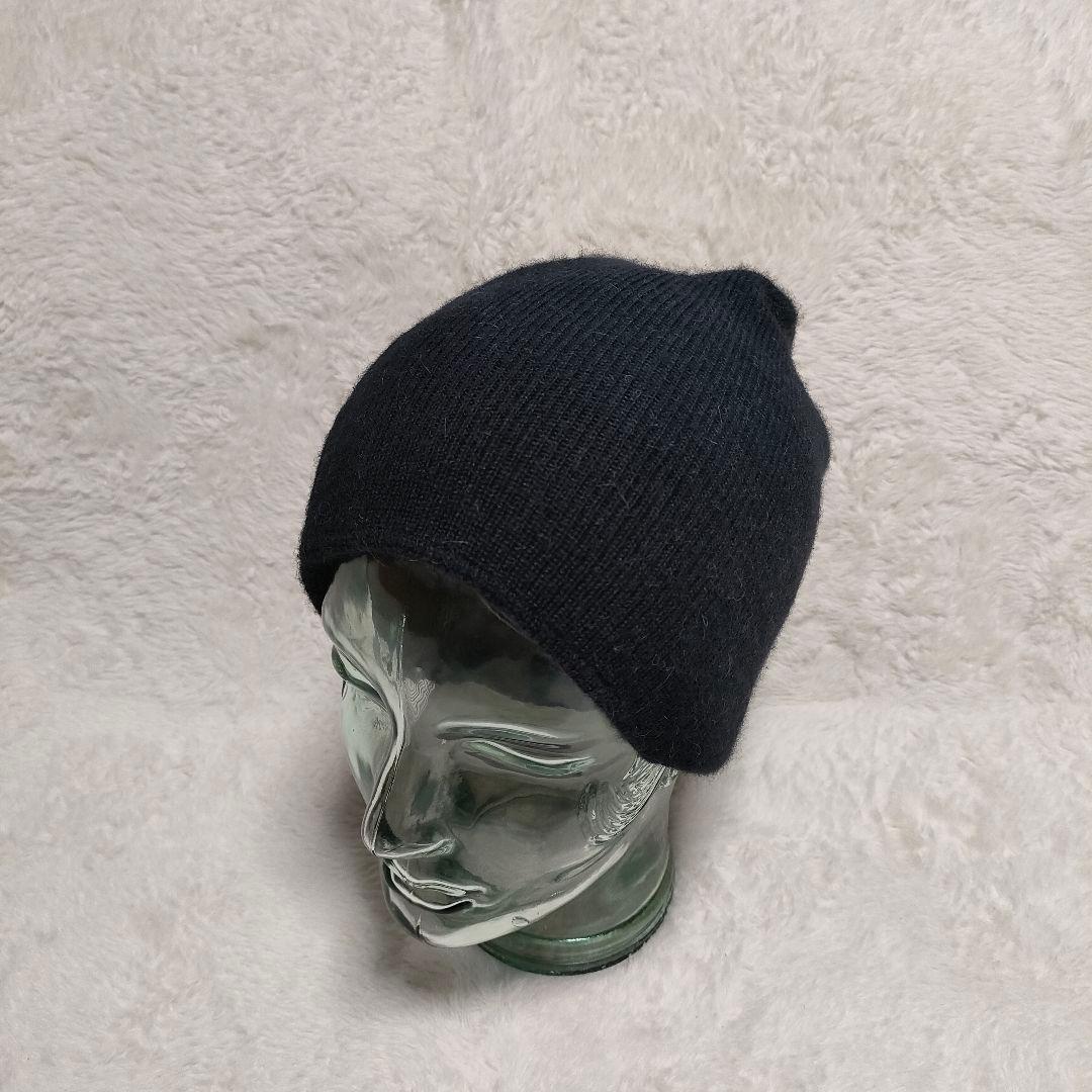 まさ様【✨新品✨】Theory セオリー◎アルパカ混リブ編みニット帽　黒